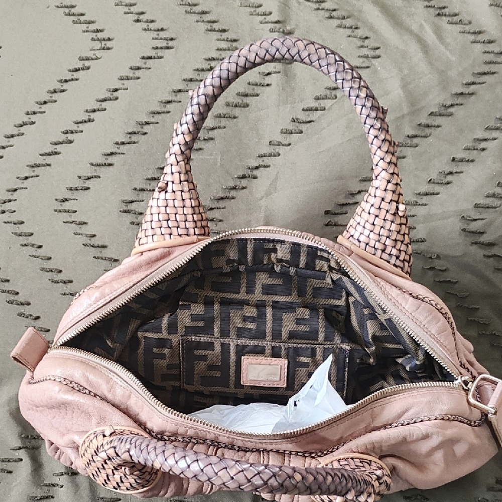 Fendi Small Taupe Spy Bag